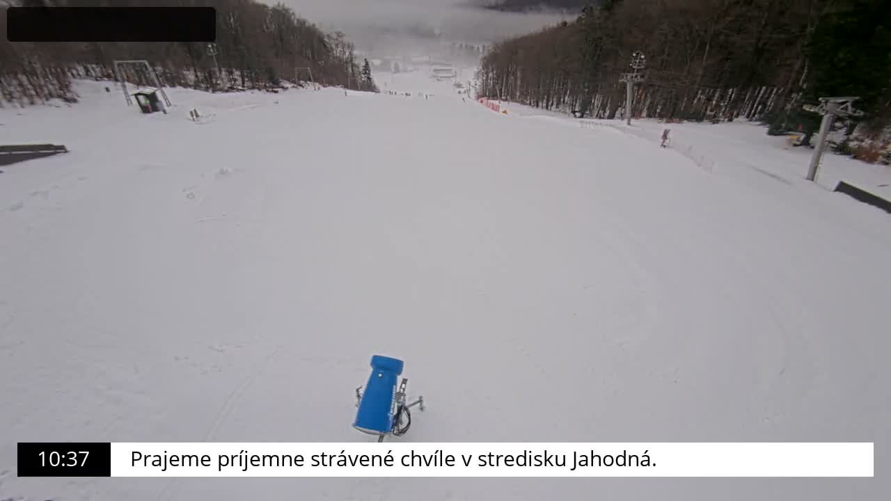 Jahodna Ski Slope Peak Skyline Live Cam - Sever, Kosice 1, Kosice, Slovakia