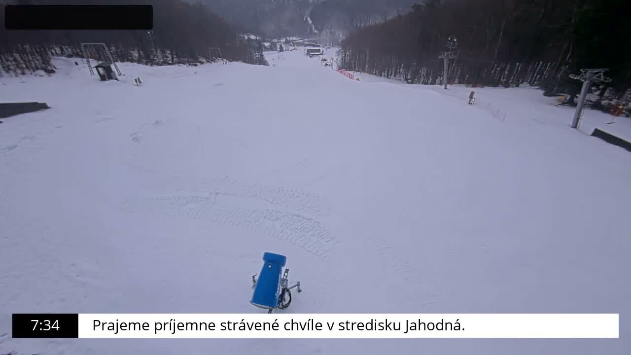 Jahodna Ski Slope Peak Skyline Live Cam - Sever, Kosice 1, Kosice, Slovakia
