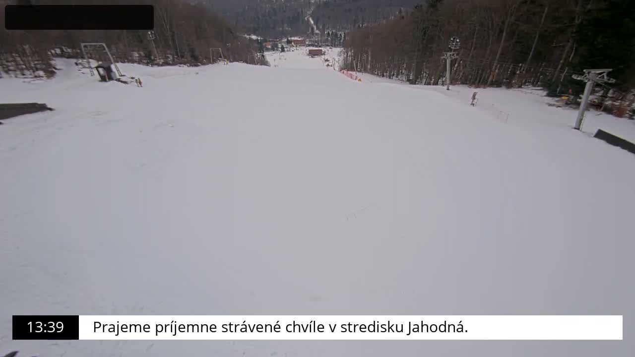 Jahodna Ski Slope Peak Skyline Live Cam - Sever, Kosice 1, Kosice, Slovakia