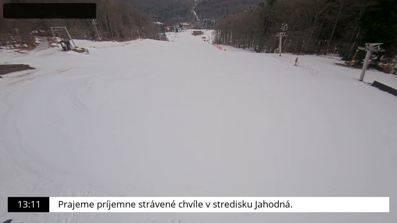 Jahodna Ski Slope Peak Skyline Live Cam - Sever, Kosice 1, Kosice, Slovakia