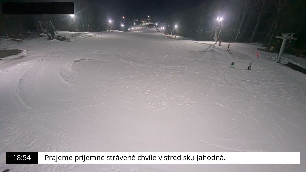 Jahodna Ski Slope Peak Skyline Live Cam - Sever, Kosice 1, Kosice, Slovakia