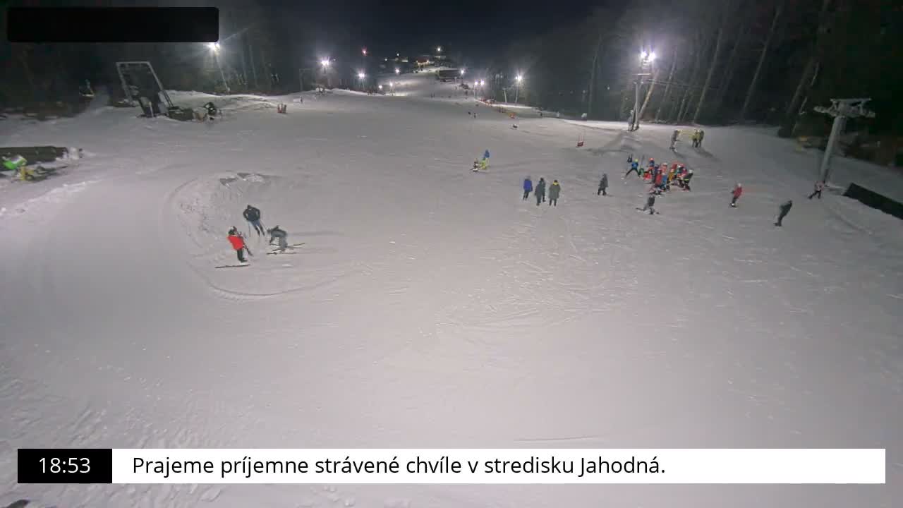 Jahodna Ski Slope Peak Skyline Live Cam - Sever, Kosice 1, Kosice, Slovakia