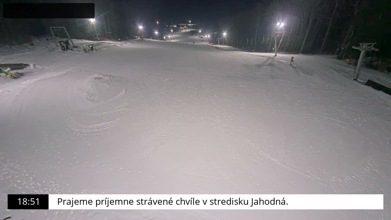 Jahodna Ski Slope Peak Skyline Live Cam - Sever, Kosice 1, Kosice, Slovakia