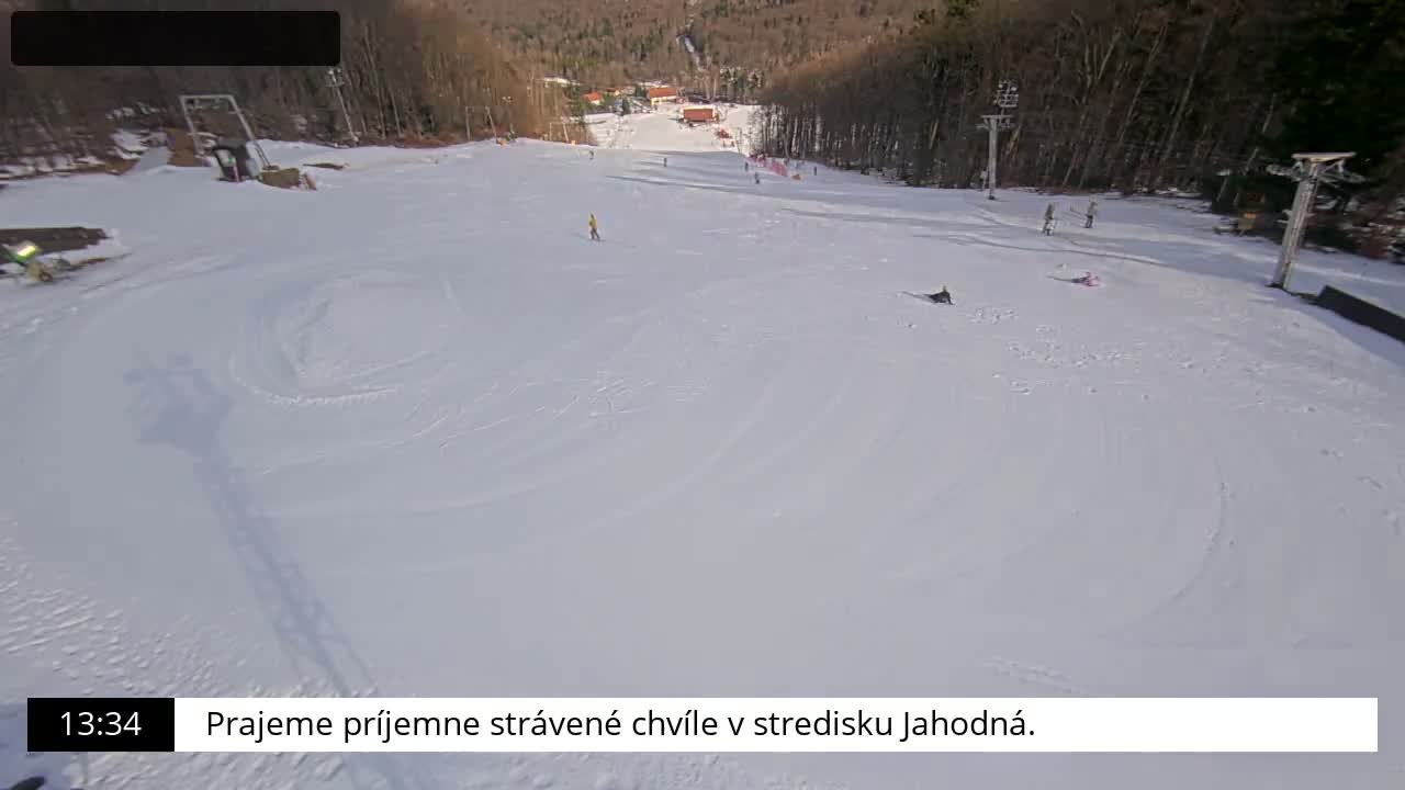 Jahodna Ski Slope Peak Skyline Live Cam - Sever, Kosice 1, Kosice, Slovakia