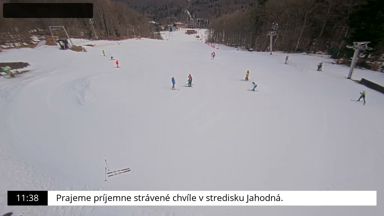 Jahodna Ski Slope Peak Skyline Live Cam - Sever, Kosice 1, Kosice, Slovakia