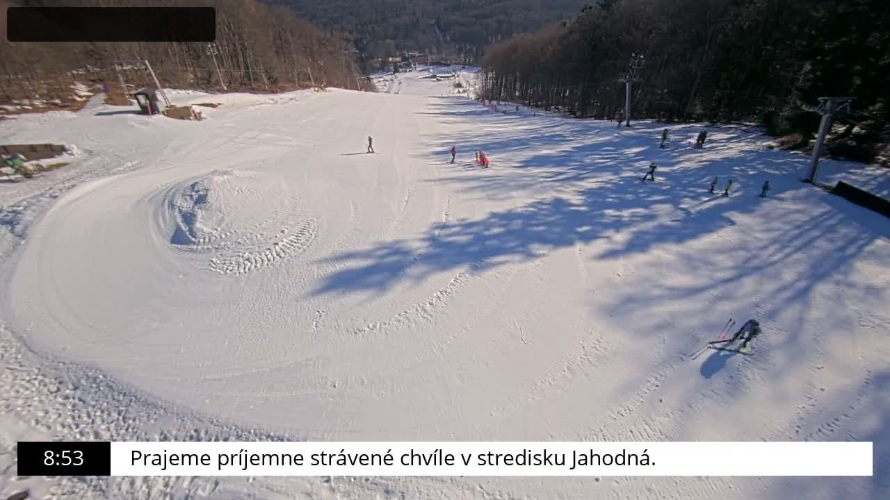 Jahodna Ski Slope Peak Skyline Live Cam - Sever, Kosice 1, Kosice, Slovakia