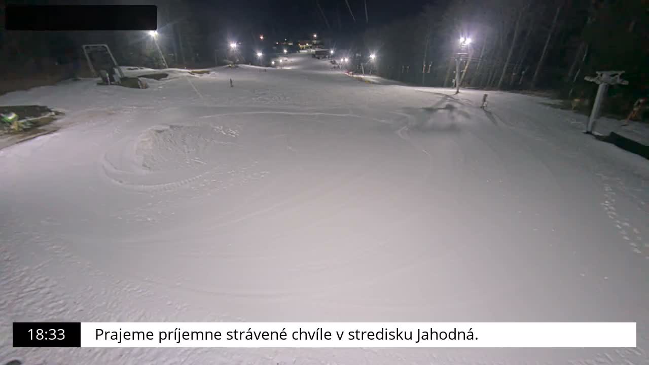 Jahodna Ski Slope Peak Skyline Live Cam - Sever, Kosice 1, Kosice, Slovakia
