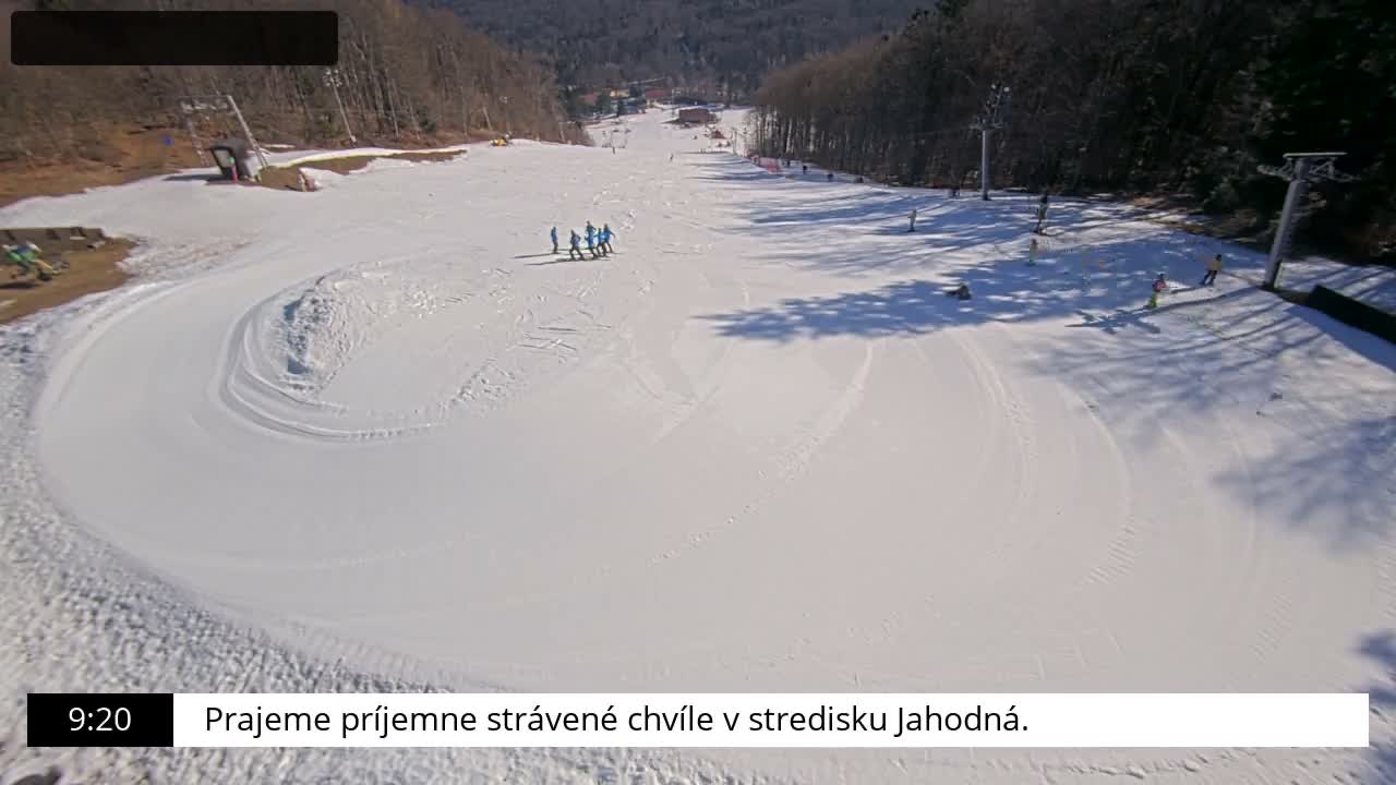 Jahodna Ski Slope Peak Skyline Live Cam - Sever, Kosice 1, Kosice, Slovakia