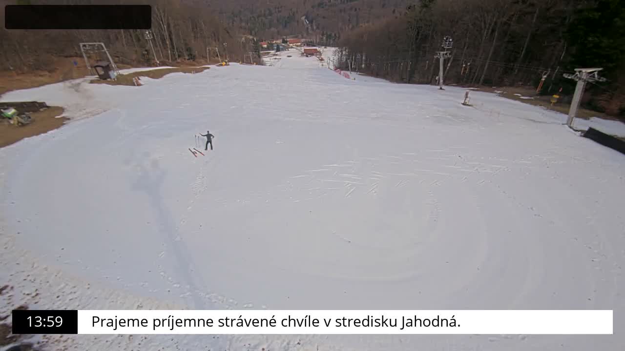 Jahodna Ski Slope Peak Skyline Live Cam - Sever, Kosice 1, Kosice, Slovakia