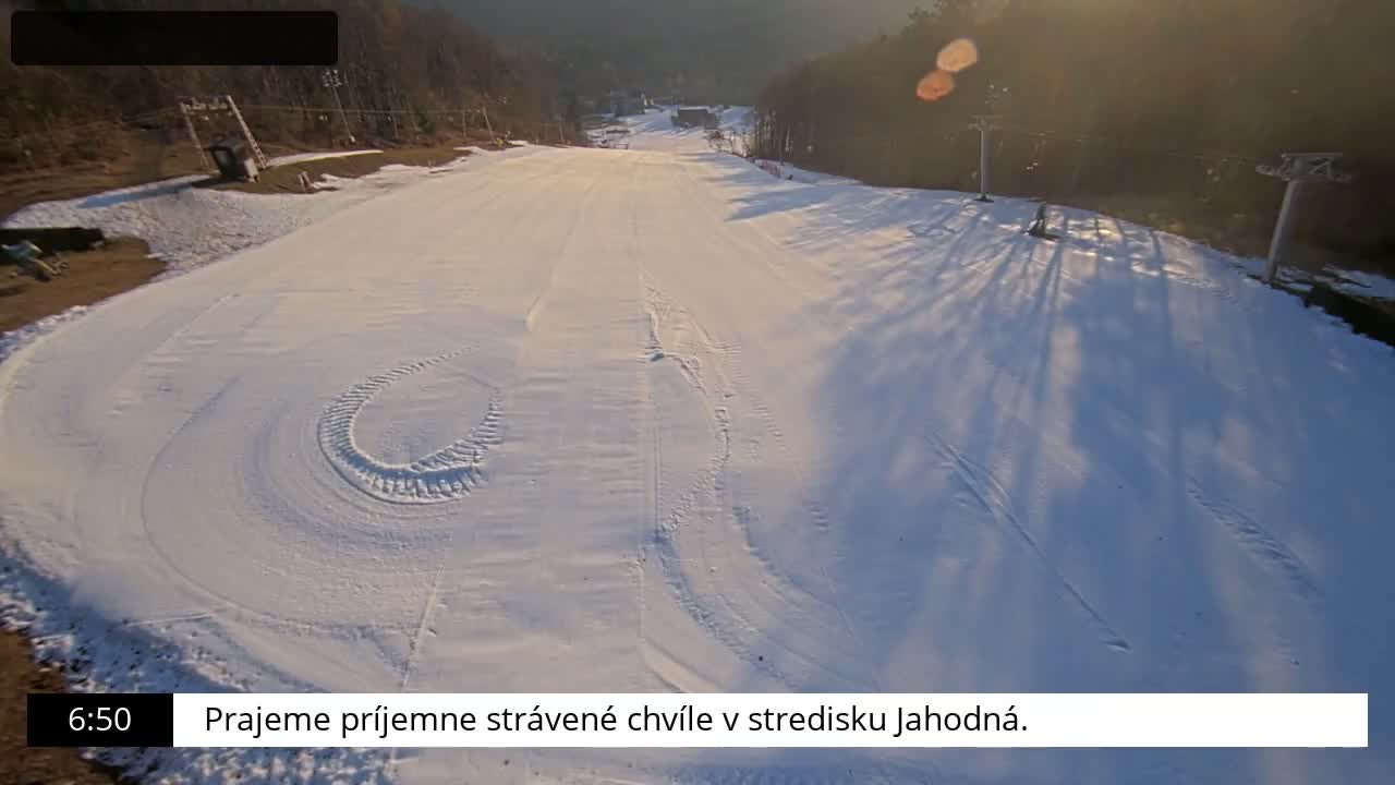 Jahodna Ski Slope Peak Skyline Live Cam - Sever, Kosice 1, Kosice, Slovakia