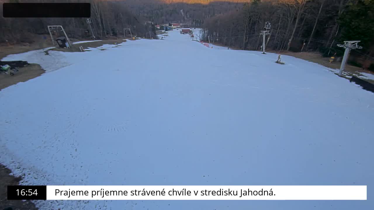 Jahodna Ski Slope Peak Skyline Live Cam - Sever, Kosice 1, Kosice, Slovakia