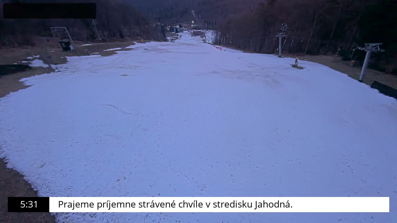 Jahodna Ski Slope Peak Skyline Live Cam - Sever, Kosice 1, Kosice, Slovakia