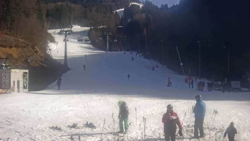 Salamandra Resort Ski Slope Live Cam - Hodrusa-Hamre, Žarnovica, Banská Bystrica, Slovakia
