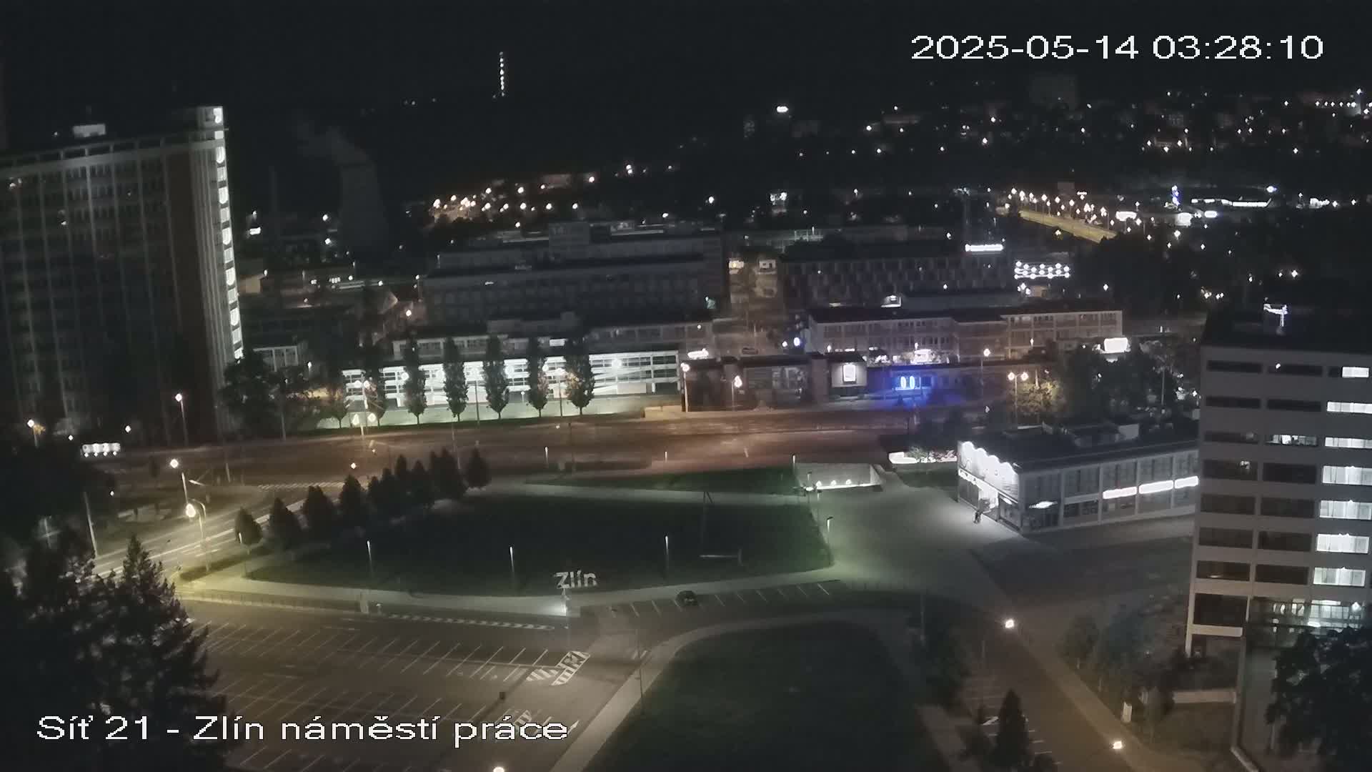 Zlín Industrial Area Live Cam - Zlin 1, Zlin, Czechia