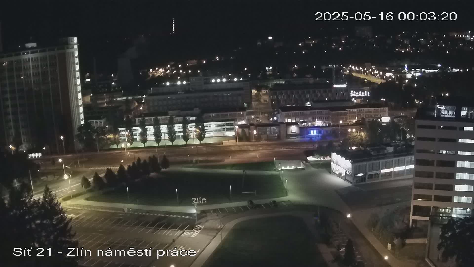 Zlín Industrial Area Live Cam - Zlin 1, Zlin, Czechia