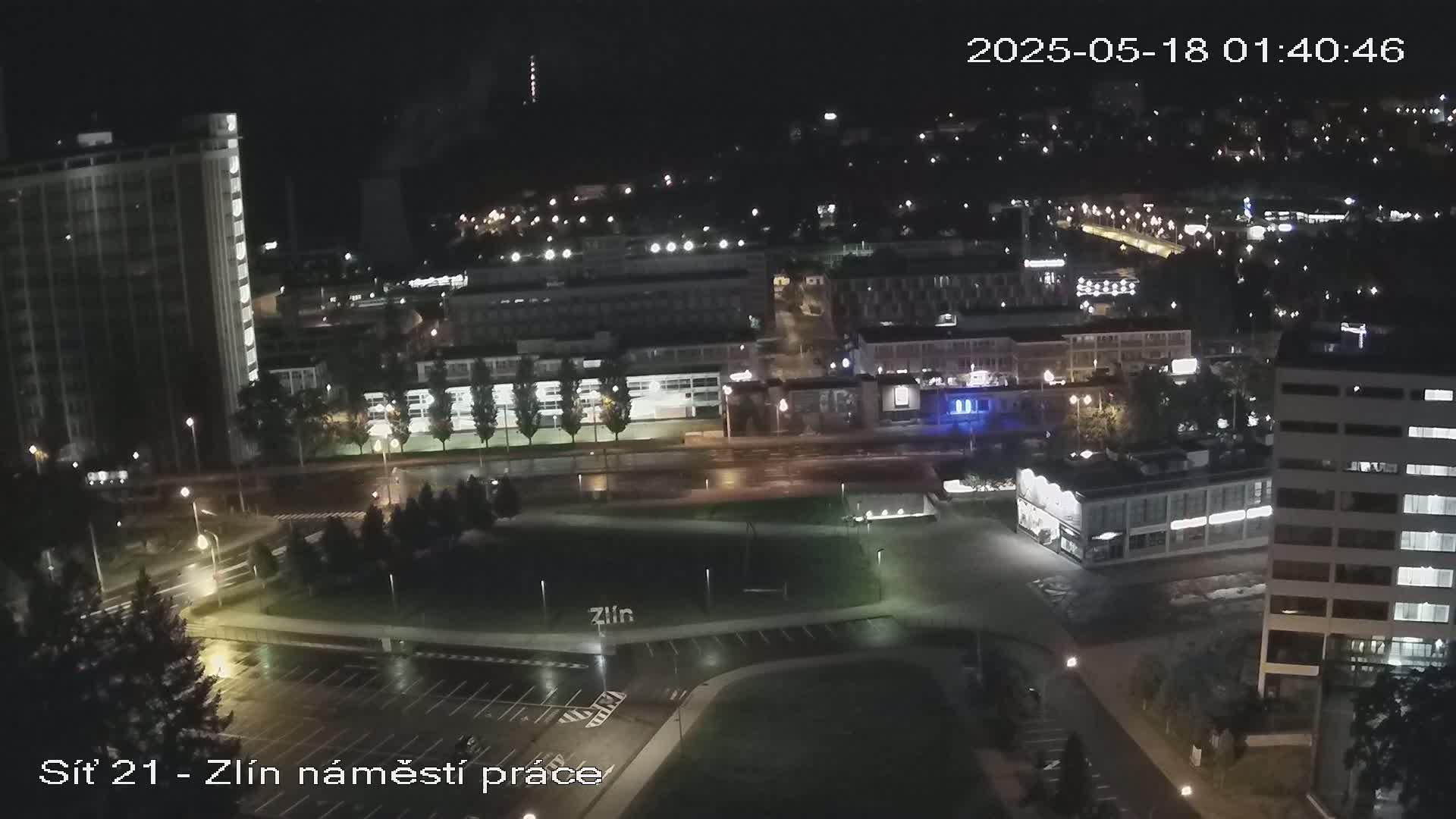 Zlín Industrial Area Live Cam - Zlin 1, Zlin, Czechia