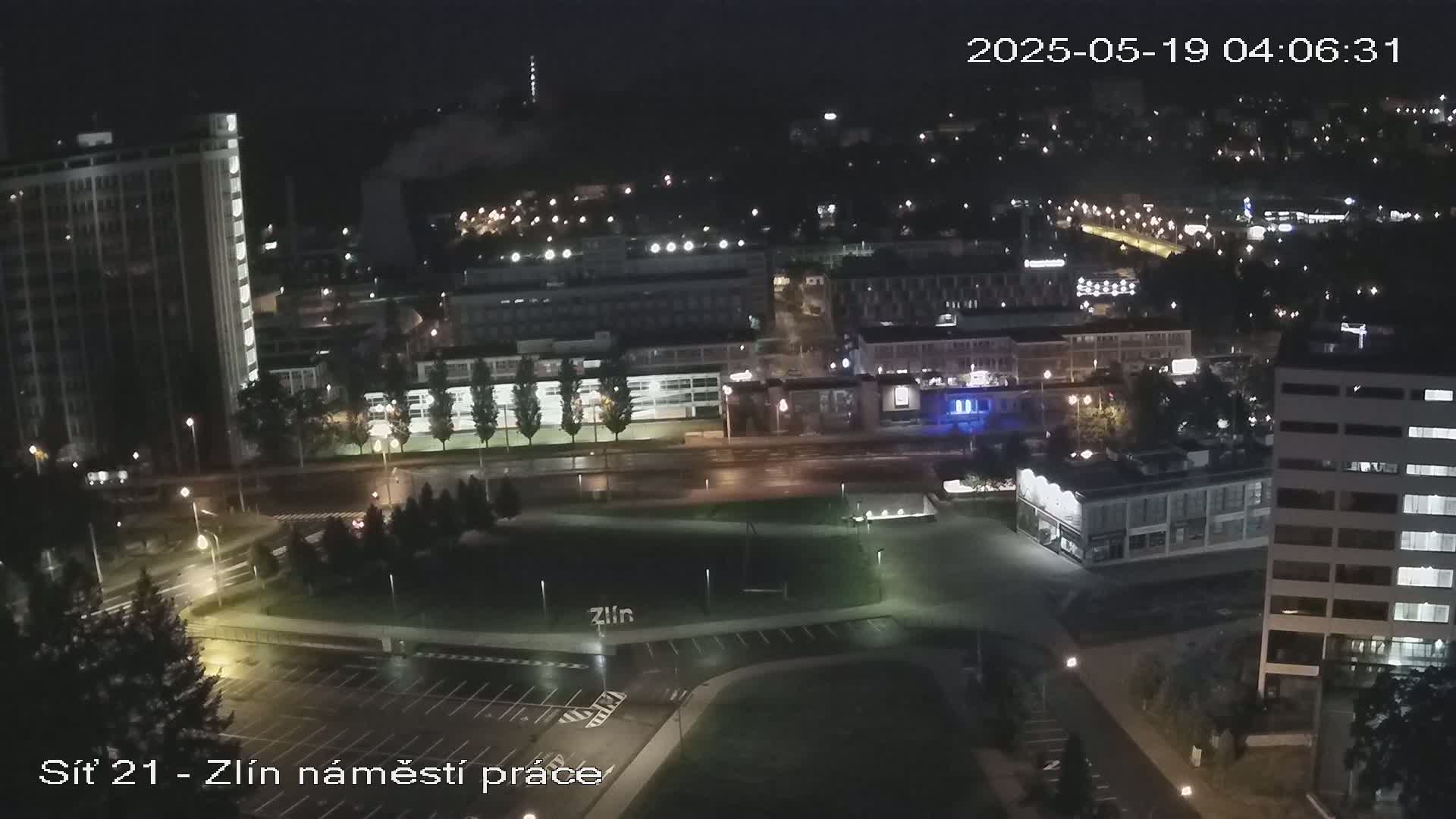 Zlín Industrial Area Live Cam - Zlin 1, Zlin, Czechia