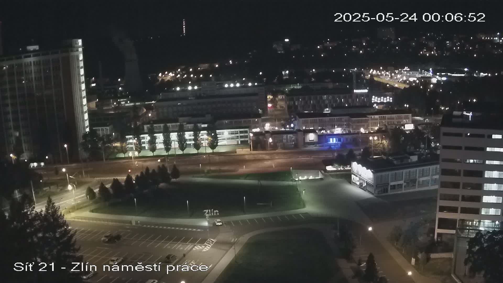 Zlín Industrial Area Live Cam - Zlin 1, Zlin, Czechia