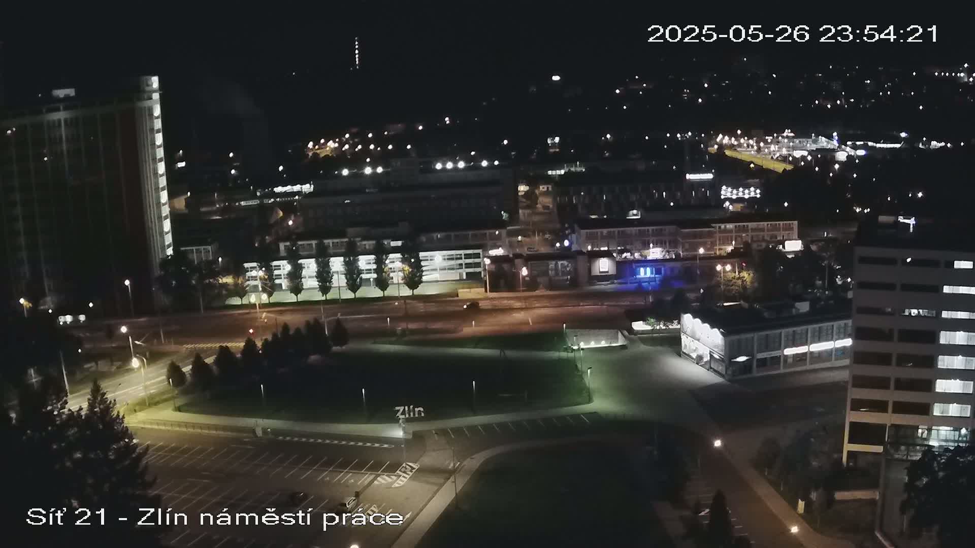 Zlín Industrial Area Live Cam - Zlin 1, Zlin, Czechia