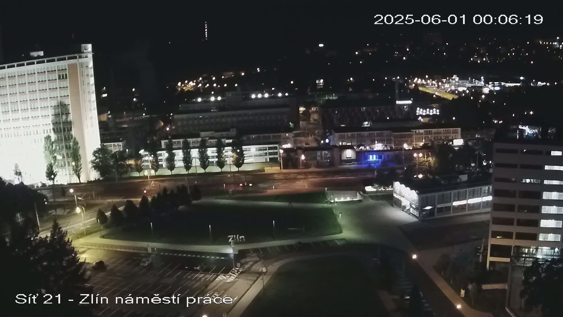 Zlín Industrial Area Live Cam - Zlin 1, Zlin, Czechia