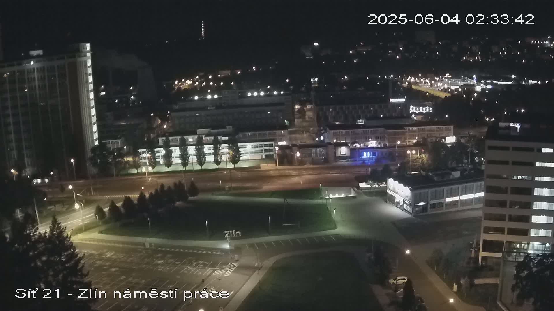Zlín Industrial Area Live Cam - Zlin 1, Zlin, Czechia