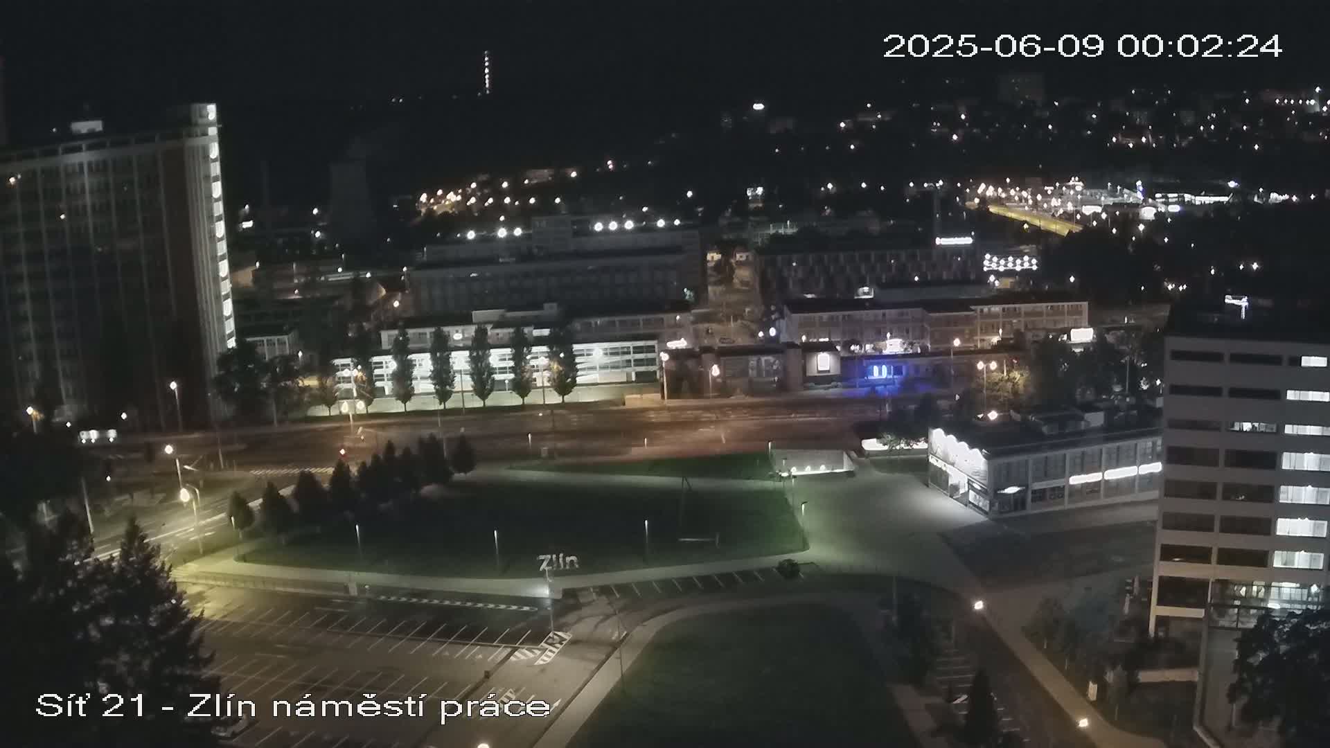 Zlín Industrial Area Live Cam - Zlin 1, Zlin, Czechia