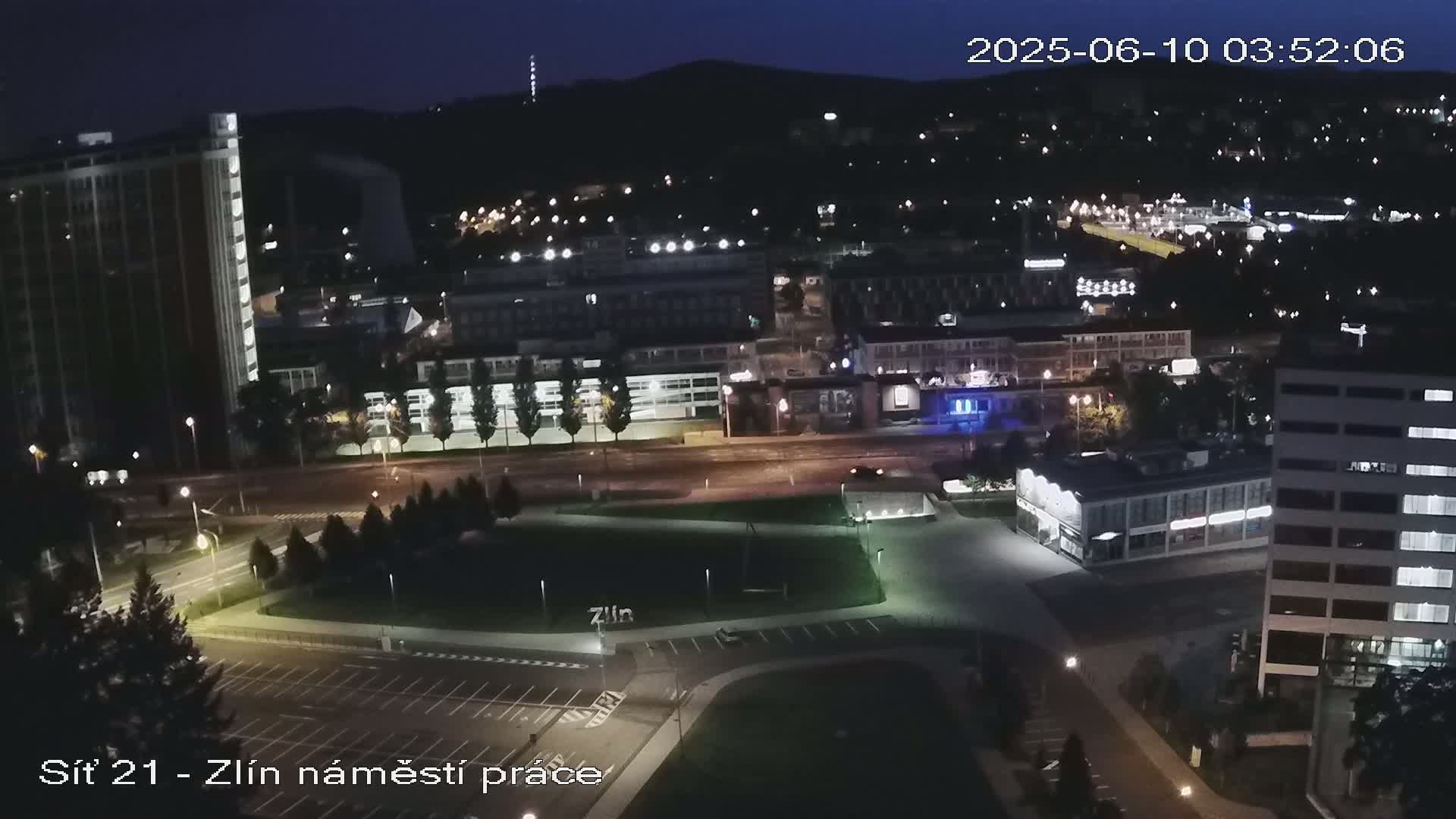 Zlín Industrial Area Live Cam - Zlin 1, Zlin, Czechia