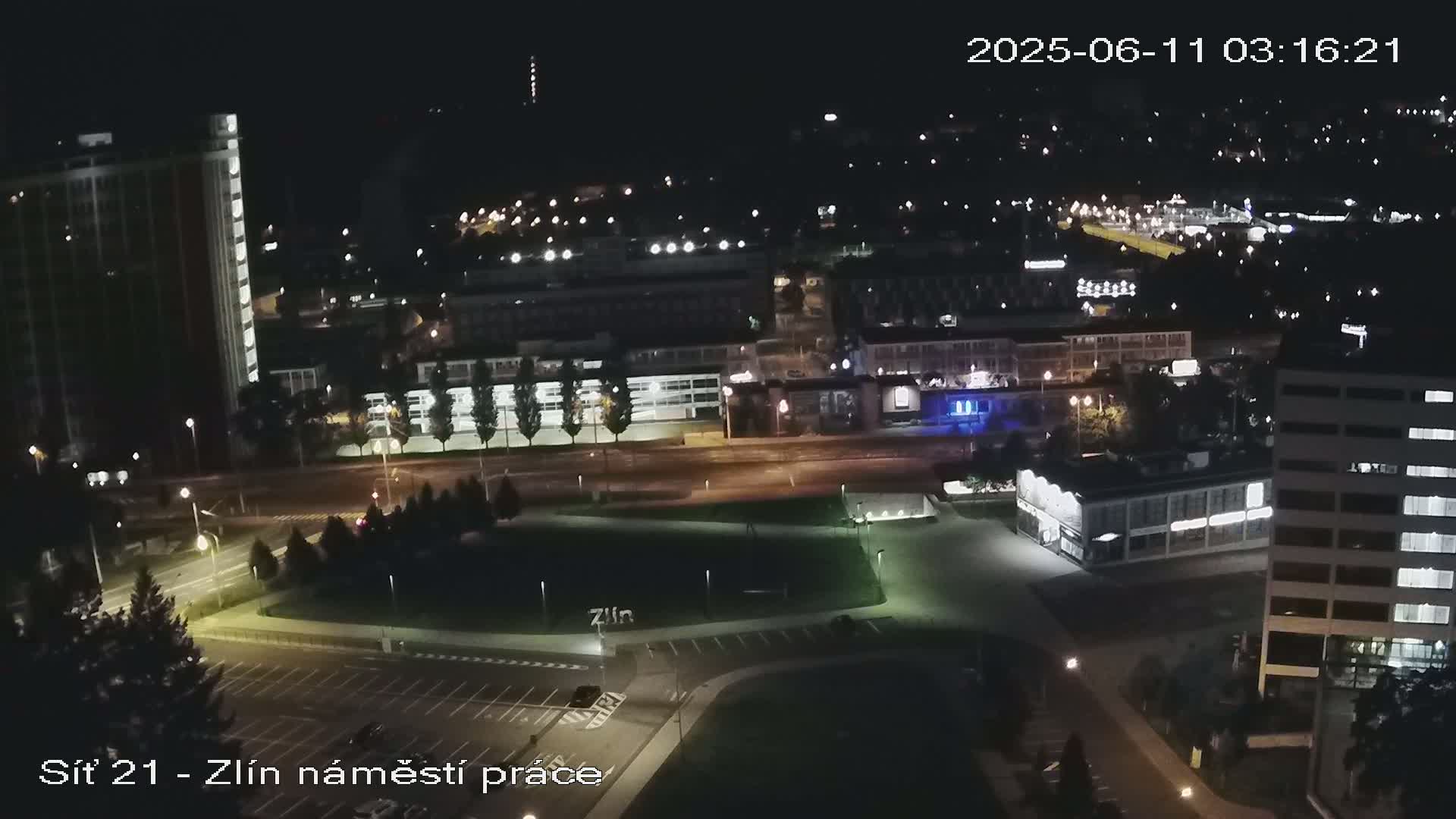 Zlín Industrial Area Live Cam - Zlin 1, Zlin, Czechia