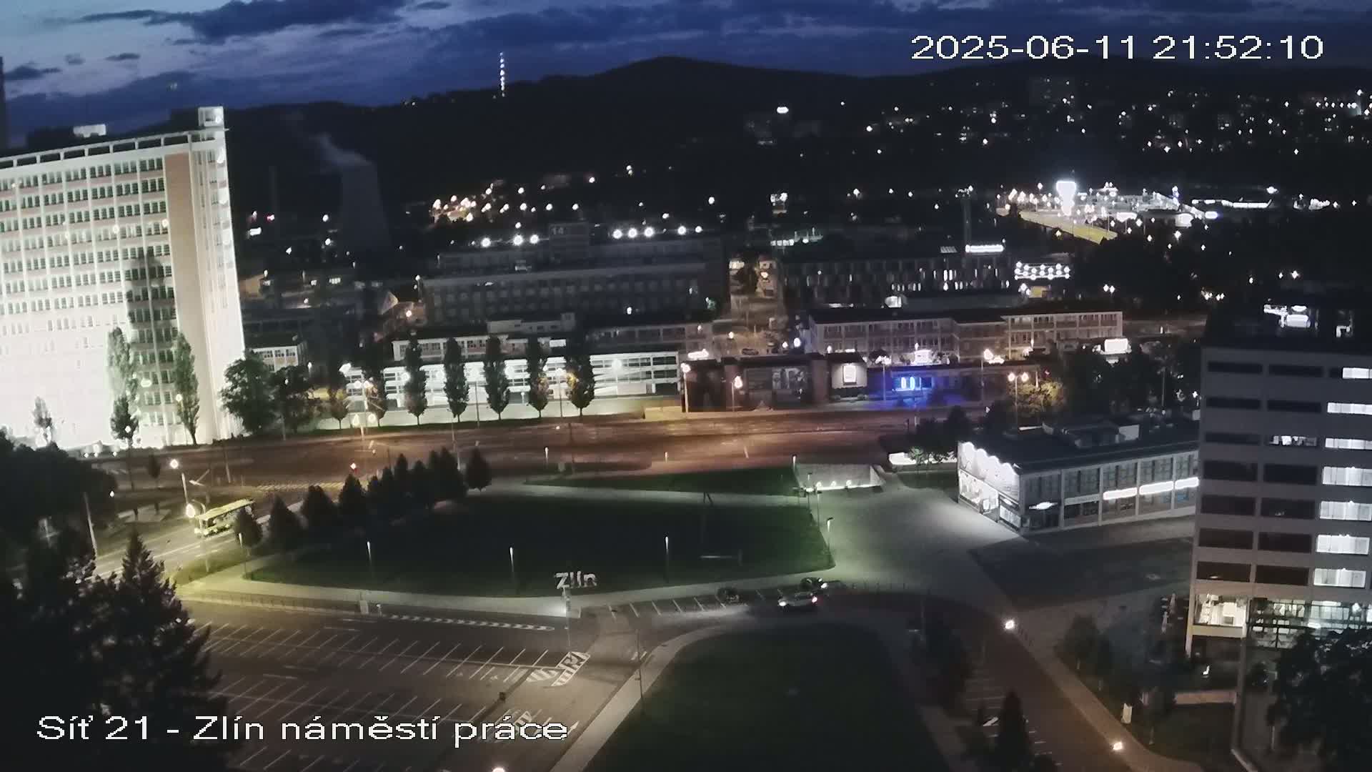 Zlín Industrial Area Live Cam - Zlin 1, Zlin, Czechia