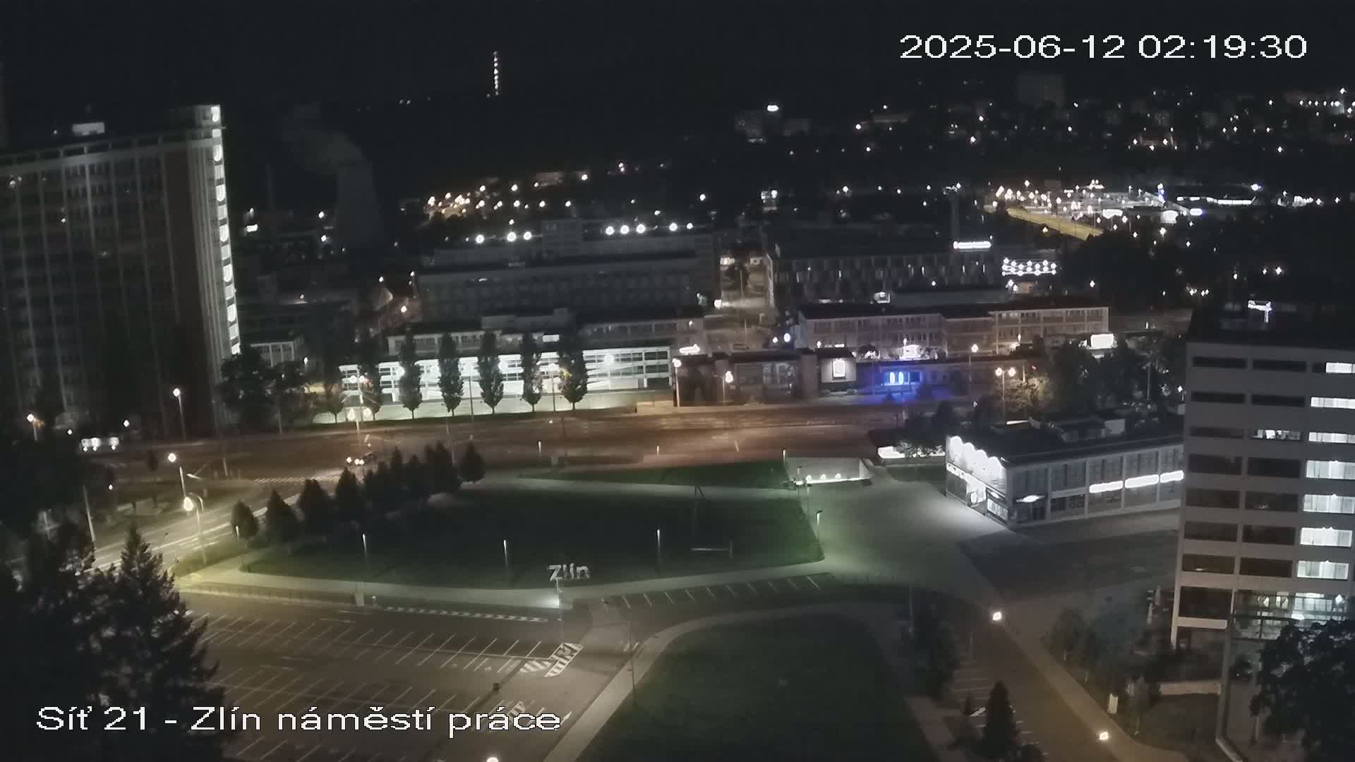 Zlín Industrial Area Live Cam - Zlin 1, Zlin, Czechia