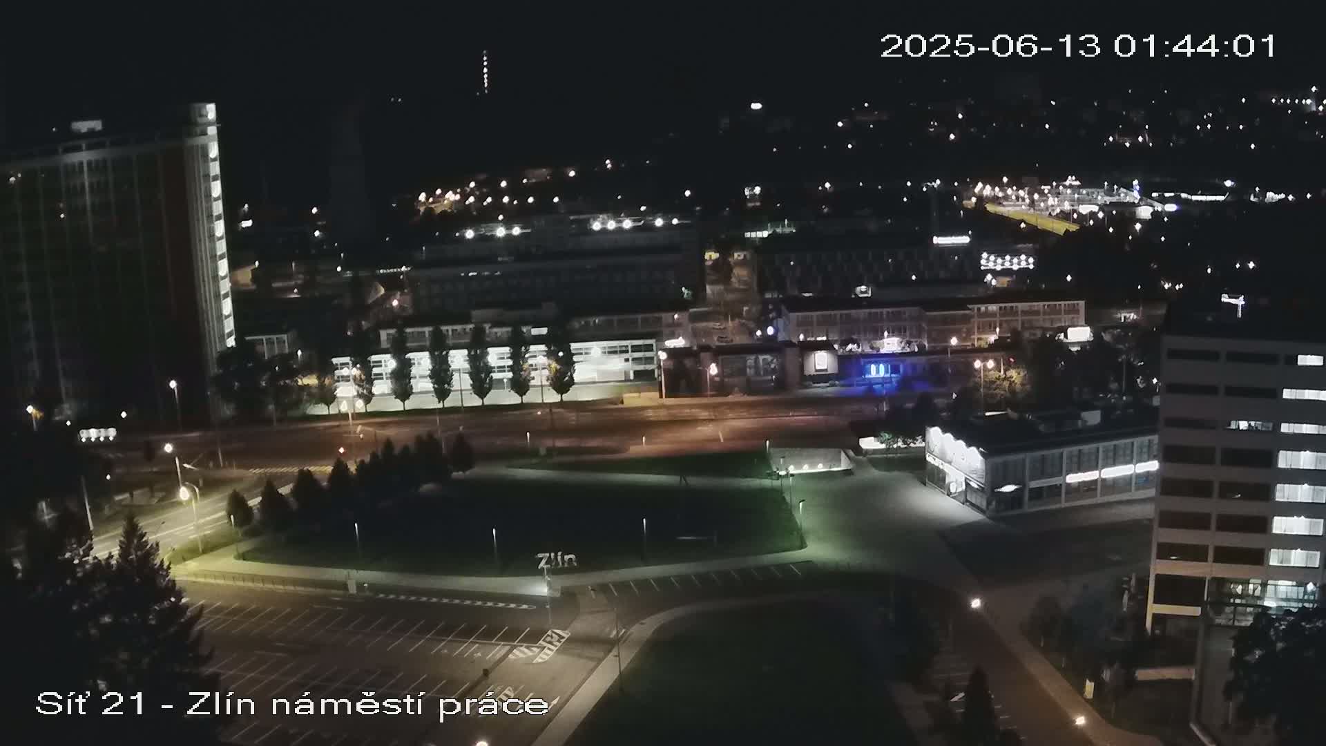 Zlín Industrial Area Live Cam - Zlin 1, Zlin, Czechia