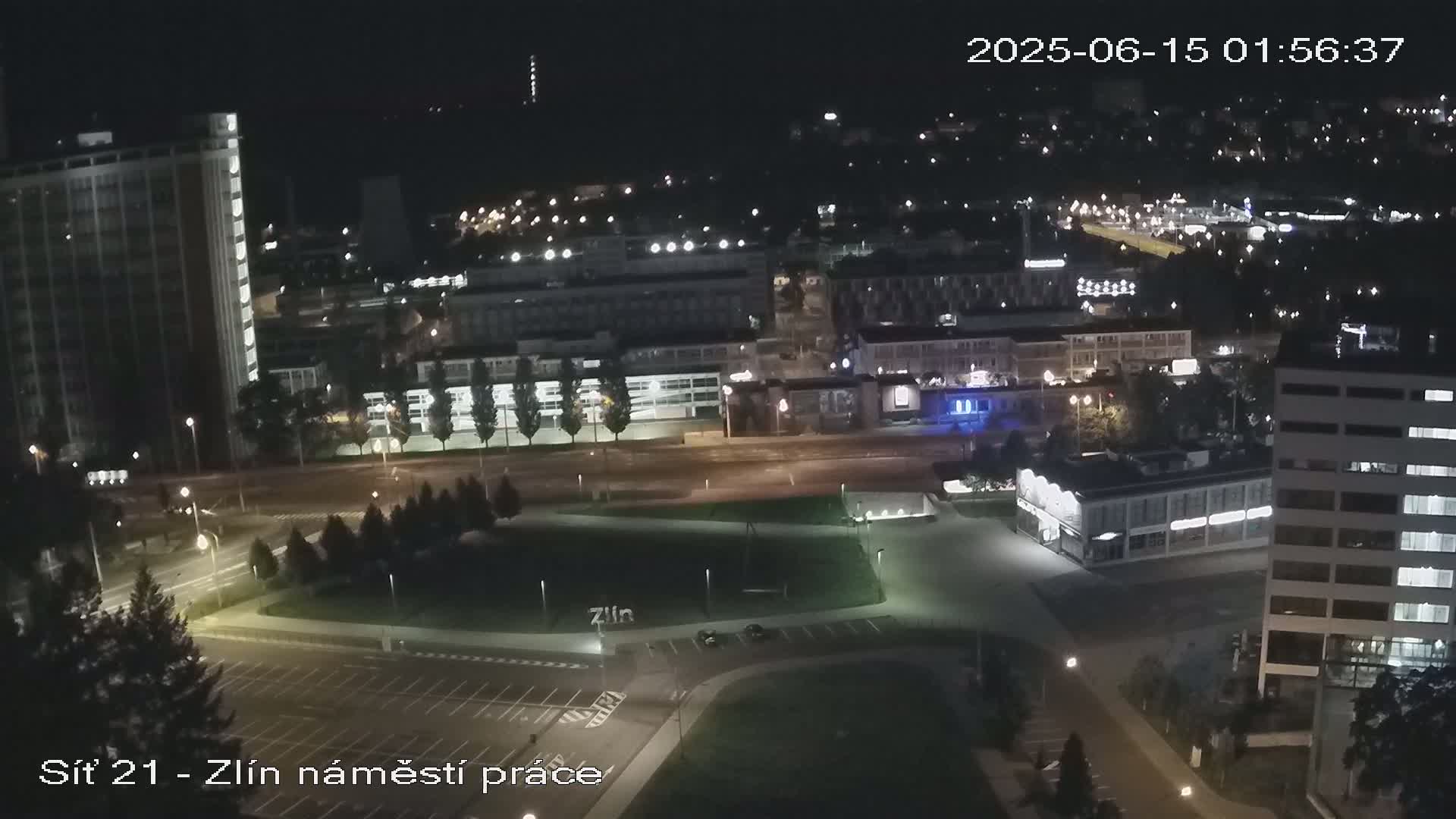 Zlín Industrial Area Live Cam - Zlin 1, Zlin, Czechia