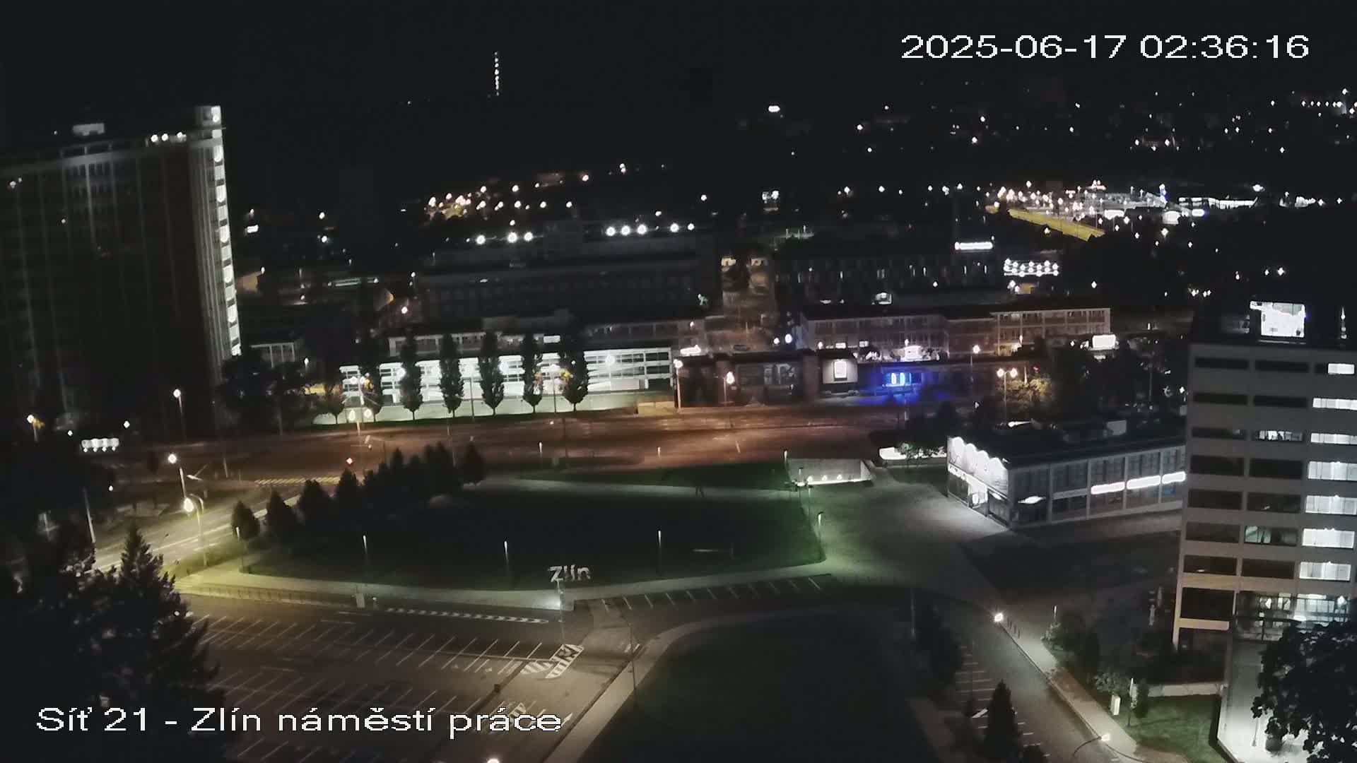 Zlín Industrial Area Live Cam - Zlin 1, Zlin, Czechia