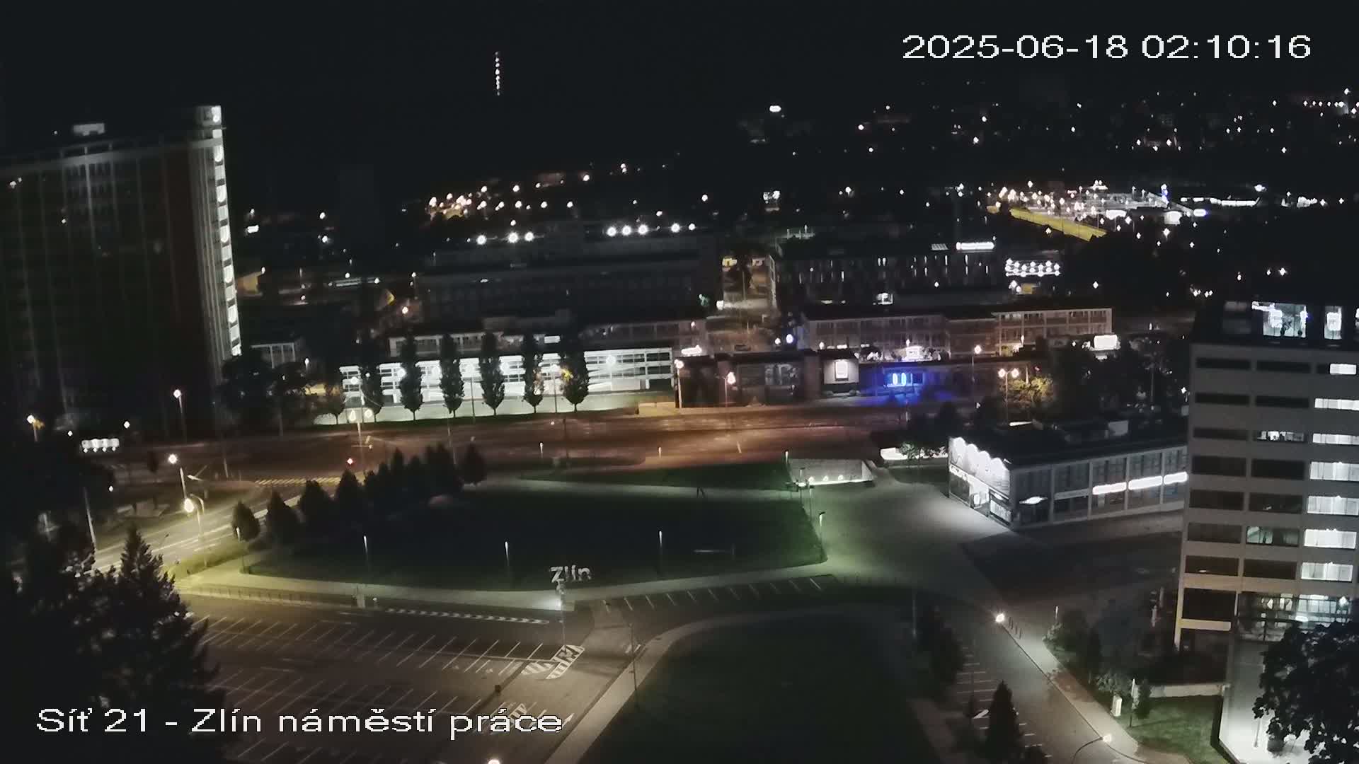 Zlín Industrial Area Live Cam - Zlin 1, Zlin, Czechia