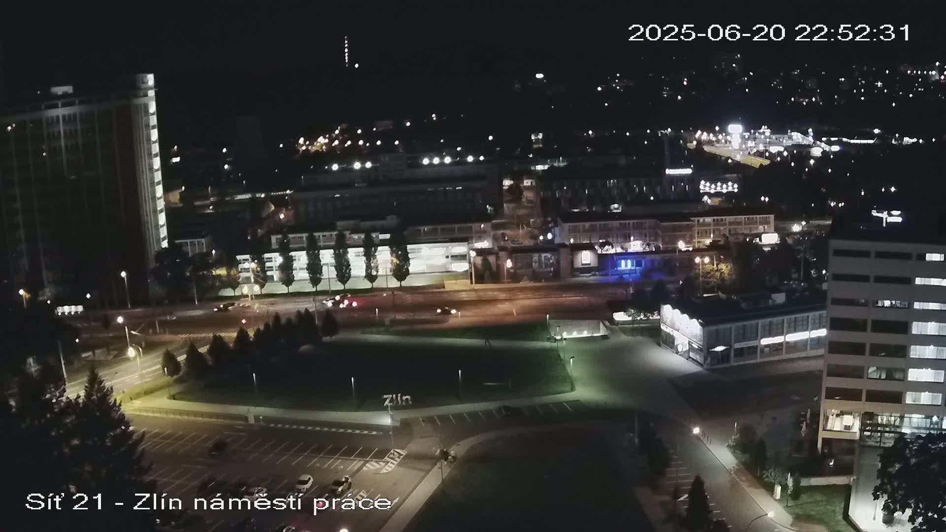 Zlín Industrial Area Live Cam - Zlin 1, Zlin, Czechia