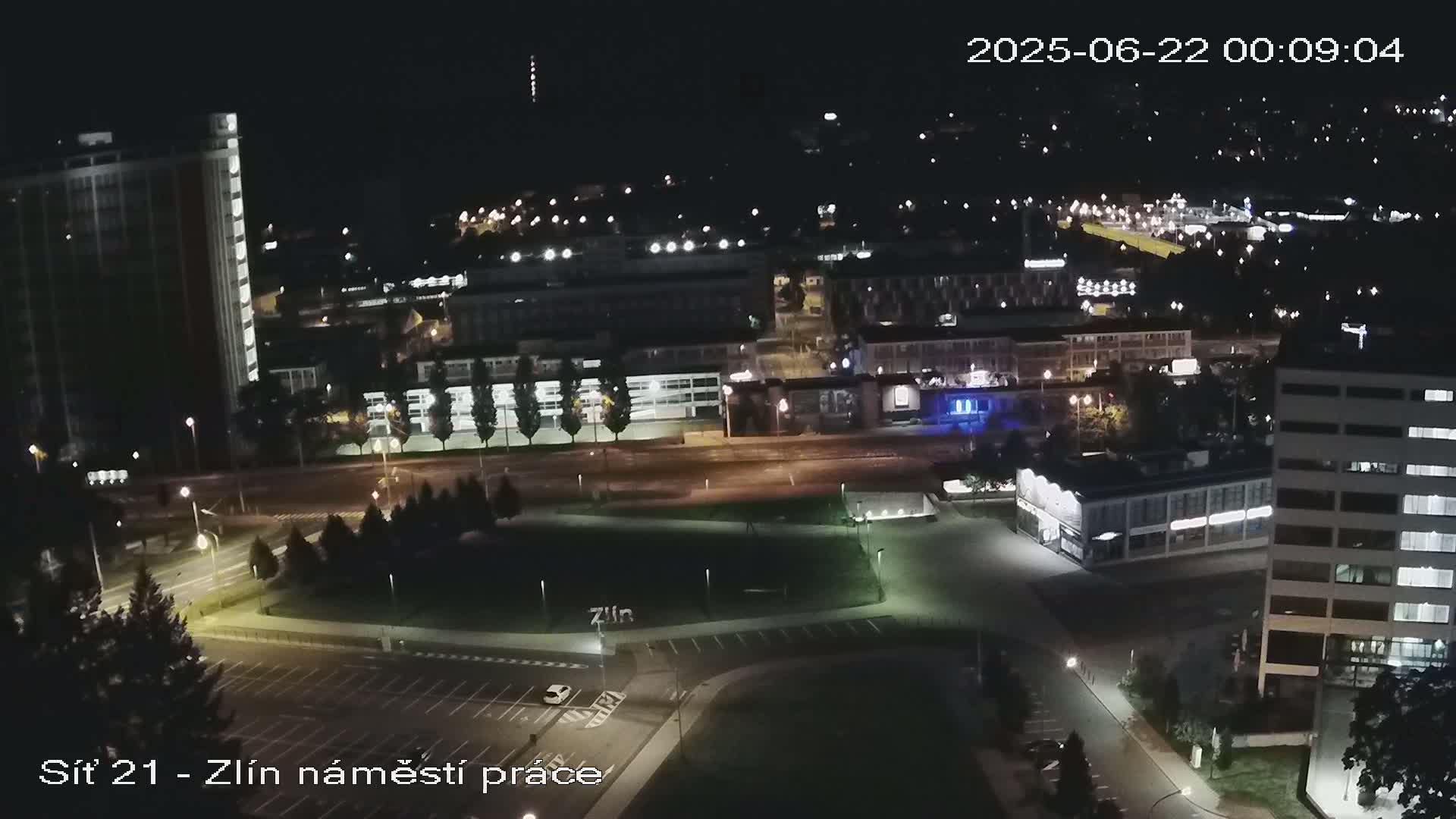 Zlín Industrial Area Live Cam - Zlin 1, Zlin, Czechia