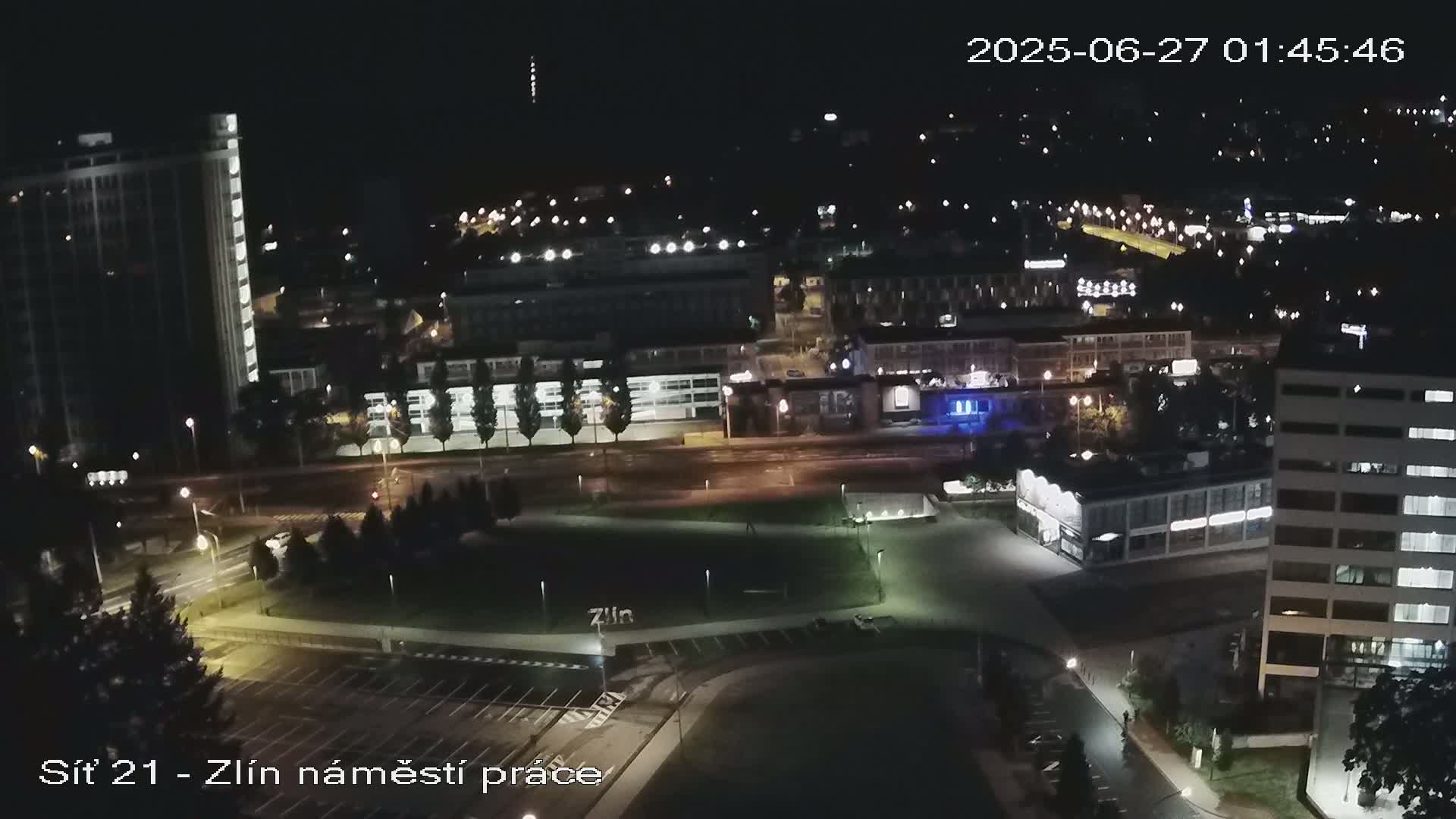 Zlín Industrial Area Live Cam - Zlin 1, Zlin, Czechia