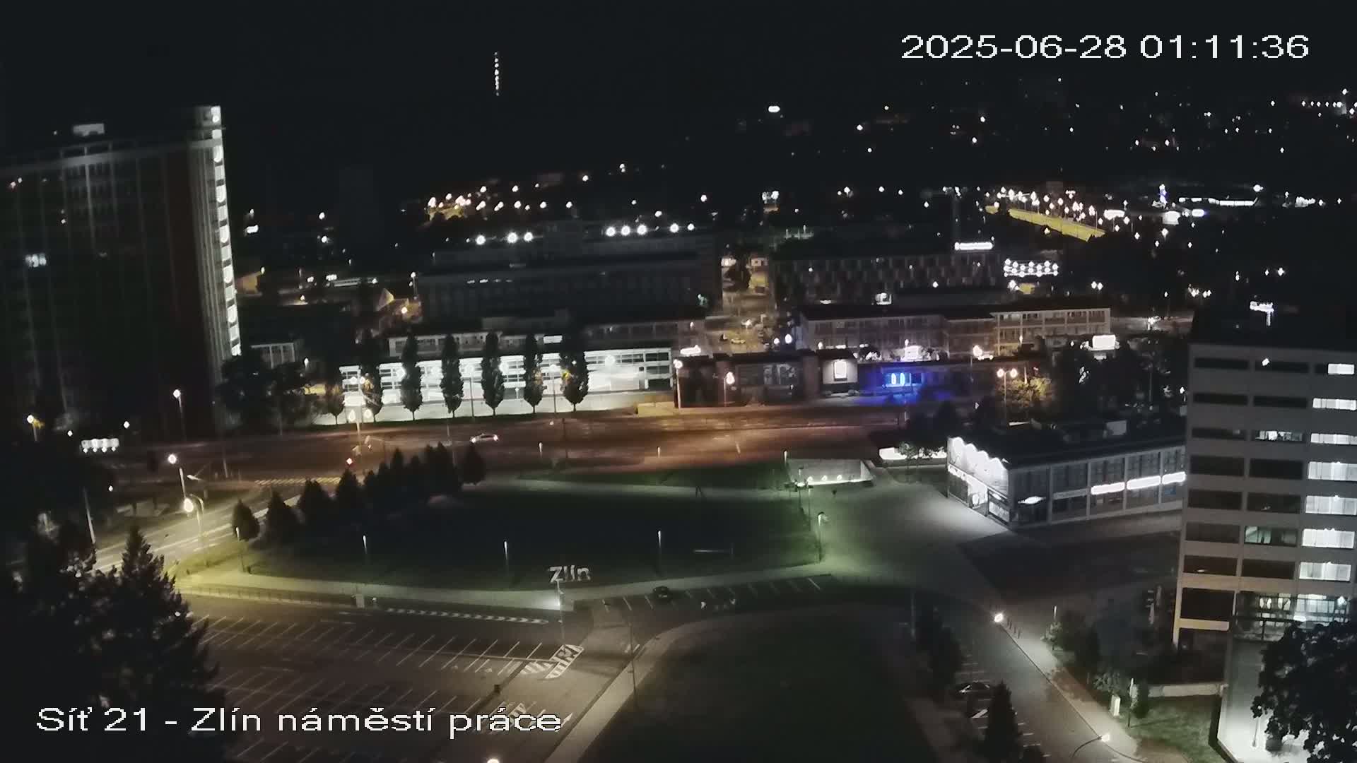 Zlín Industrial Area Live Cam - Zlin 1, Zlin, Czechia