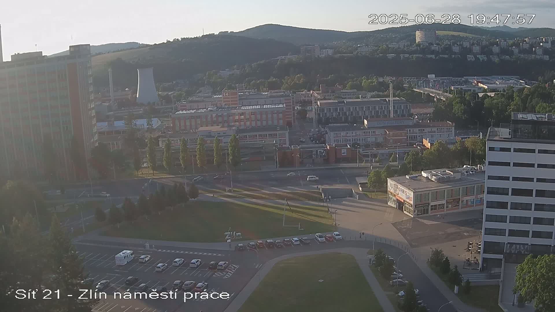 Zlín Industrial Area Live Cam - Zlin 1, Zlin, Czechia