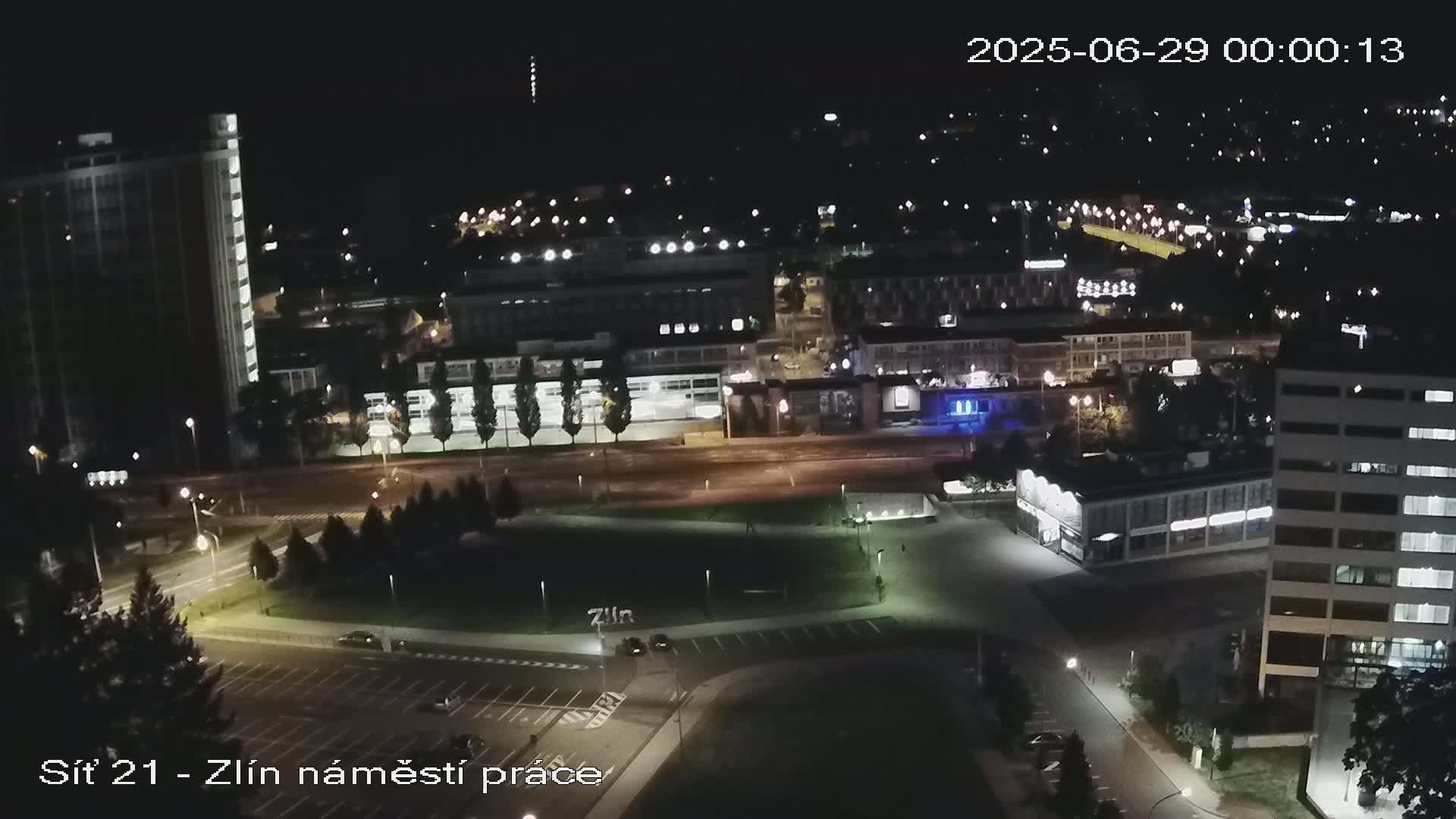 Zlín Industrial Area Live Cam - Zlin 1, Zlin, Czechia