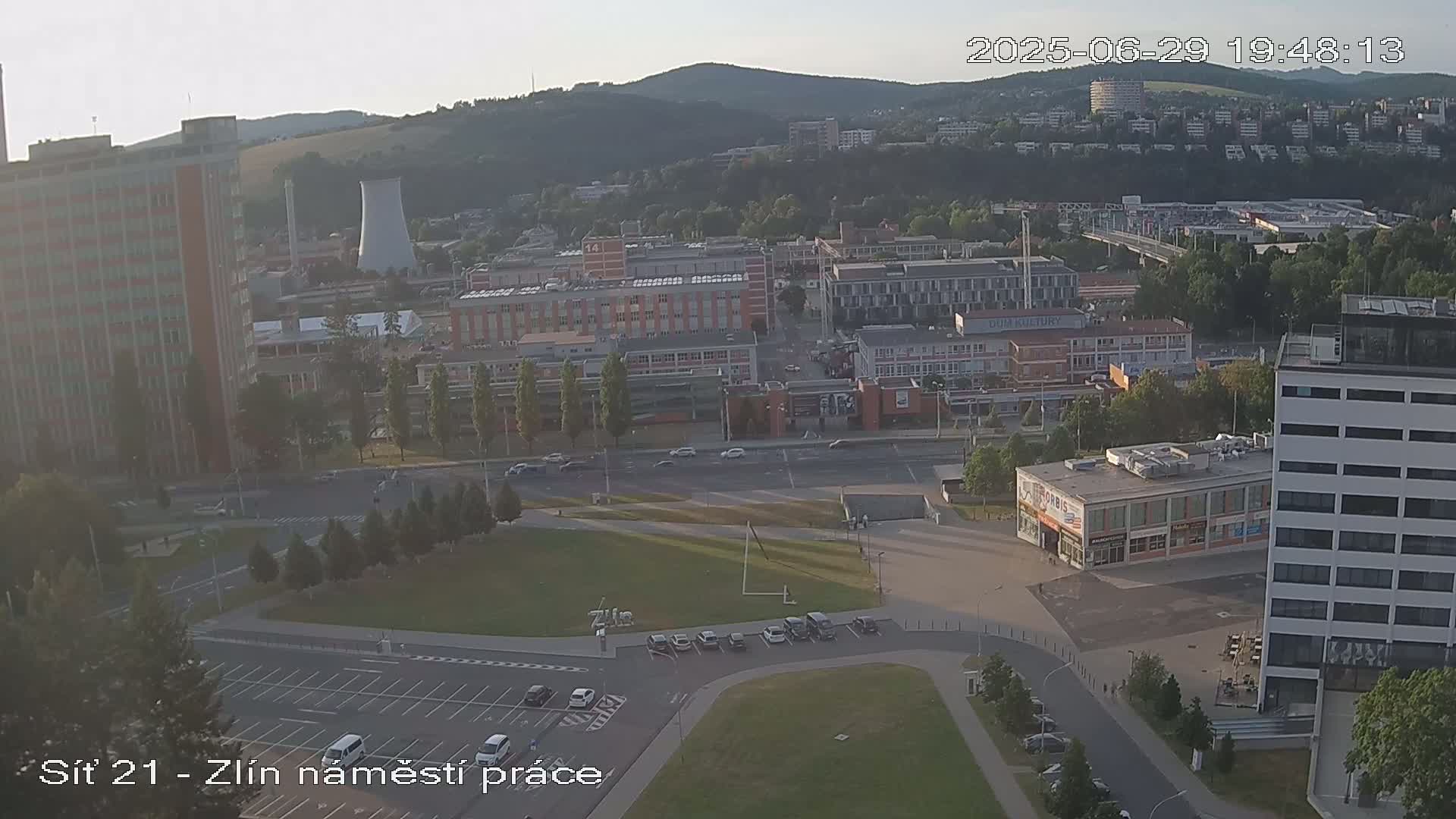 Zlín Industrial Area Live Cam - Zlin 1, Zlin, Czechia