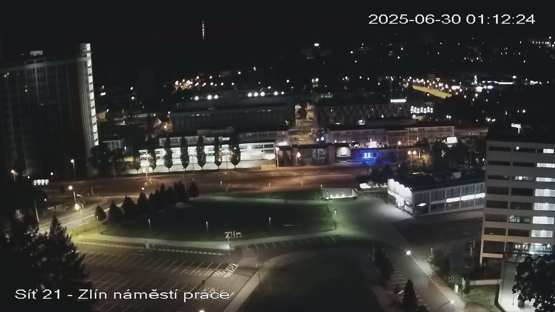 Zlín Industrial Area Live Cam - Zlin 1, Zlin, Czechia