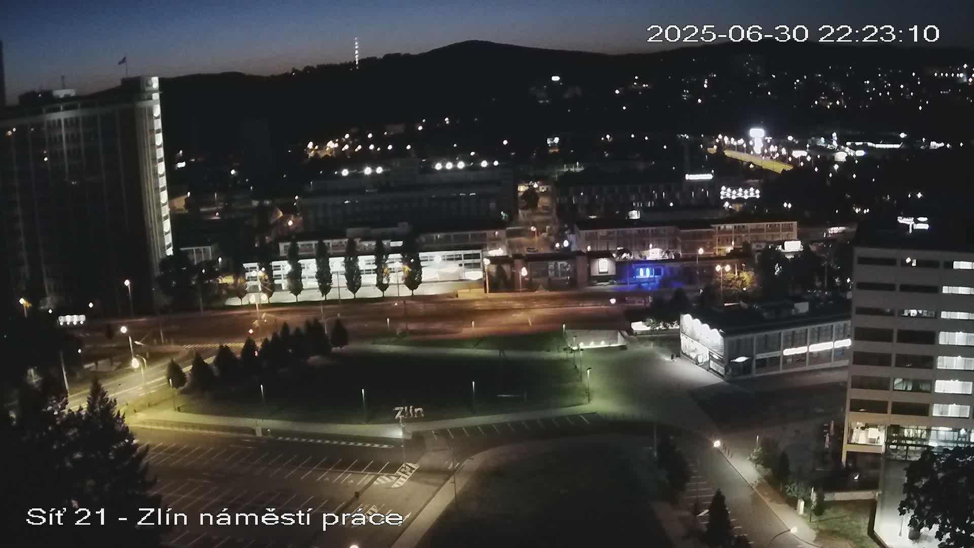 Zlín Industrial Area Live Cam - Zlin 1, Zlin, Czechia