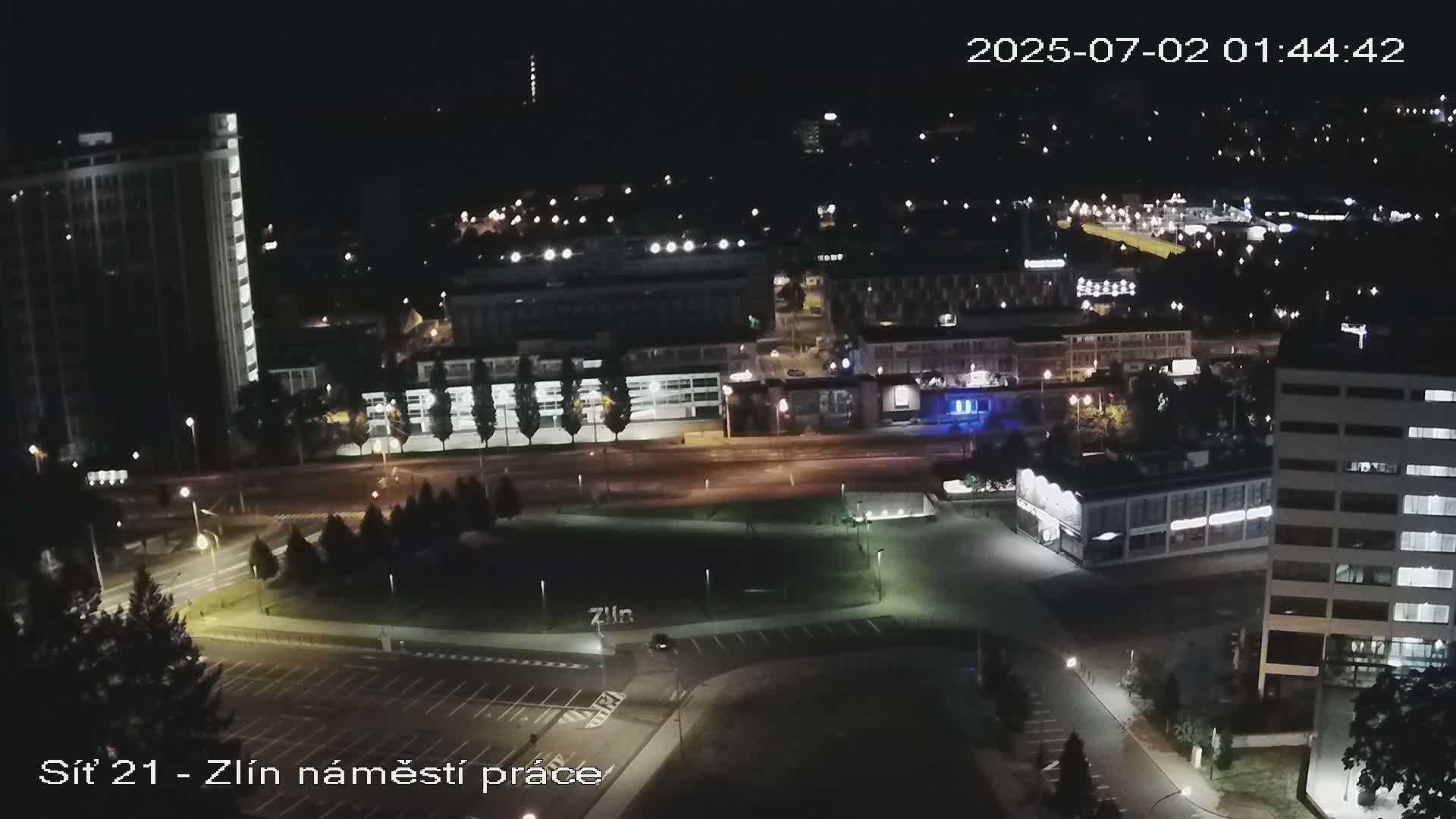 Zlín Industrial Area Live Cam - Zlin 1, Zlin, Czechia