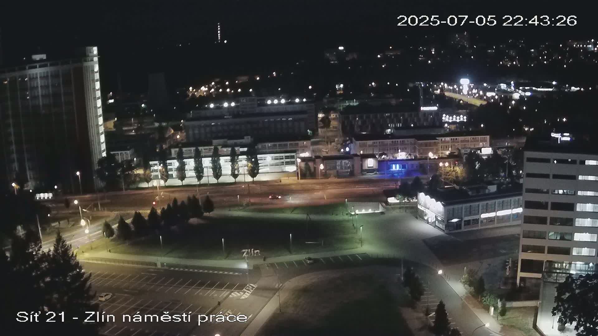 Zlín Industrial Area Live Cam - Zlin 1, Zlin, Czechia