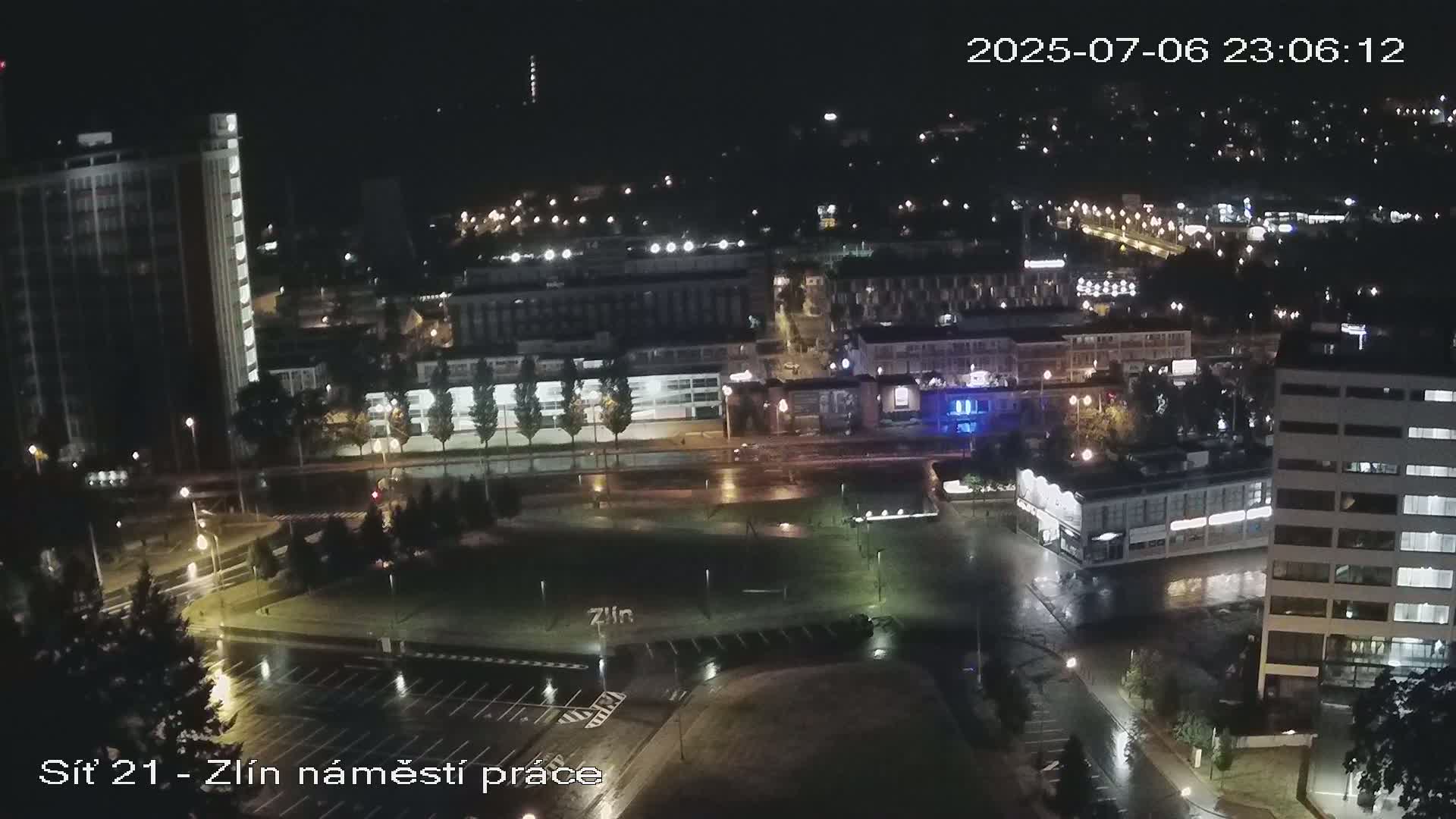 Zlín Industrial Area Live Cam - Zlin 1, Zlin, Czechia