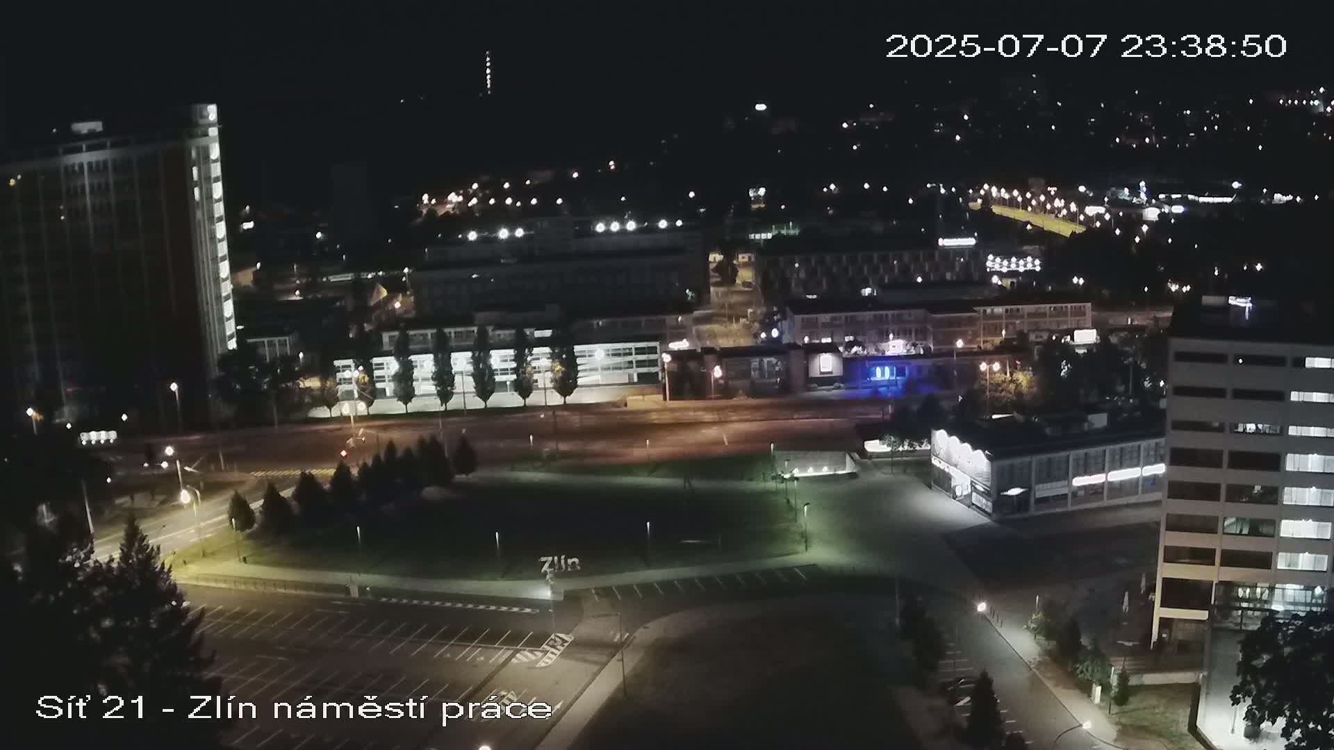 Zlín Industrial Area Live Cam - Zlin 1, Zlin, Czechia