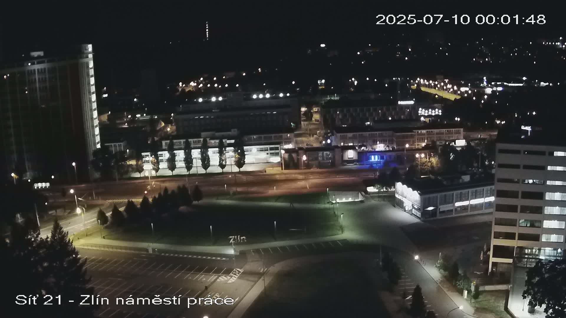 Zlín Industrial Area Live Cam - Zlin 1, Zlin, Czechia