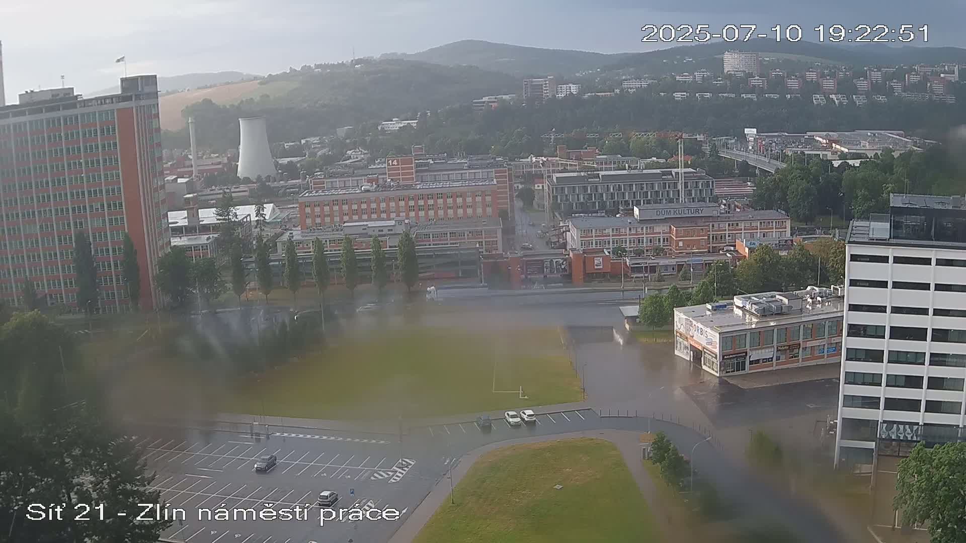 Zlín Industrial Area Live Cam - Zlin 1, Zlin, Czechia