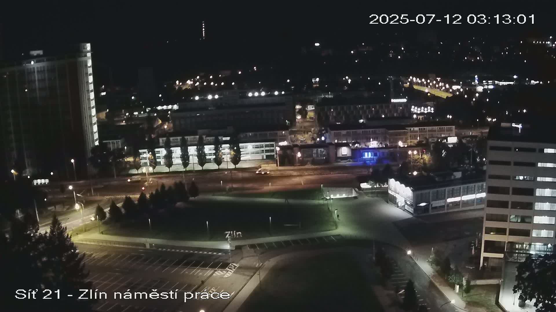 Zlín Industrial Area Live Cam - Zlin 1, Zlin, Czechia